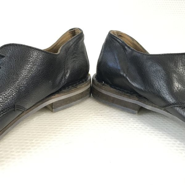 BARNEYS N.Y. Италия Кожаные Туфли Дерби с Гладким Носком Мужские 13M 30.5-31.0 Черные(ИСПОЛЬЗОВАЛ)
