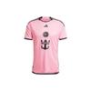 Adidas Inter Miami CF 24/25 Messi Home аутентичная майка Easy Pink мужская уличная одежда JE9742