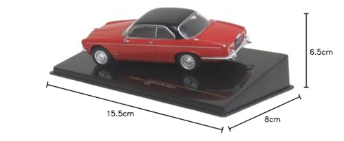 IXOMODEL B Jaguar XJ12C Coupe 76 Красный Черная Крыша 1/43 CLC486N