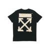 Футболка с принтом Tape Arrows Collection SS20 Мужские топы Черная OMAA027R201850021048