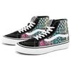 Vans Sk8 Клетчатые Повседневные Высокие Кеды для Скейтбординга Унисекс Многоцветный Градиент VN0A4UWN42K