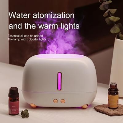 Портативный цветной увлажнитель воздуха Cool Mist Usb Led Room 3D Fire Flame, диффузор эфирных масел, мини-увлажнитель воздуха h2o