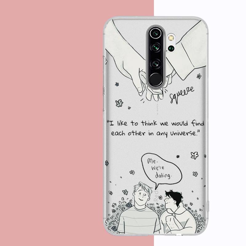 Чехол для телефона Heartstopper для Samsung A51 A52 A71 A12 для Redmi 7 9 9A для Huawei Honor8X 10i Прозрачный чехол