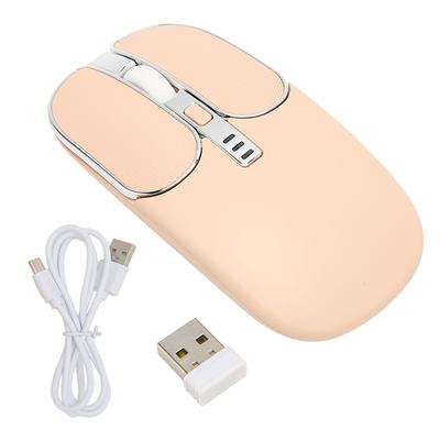 Беспроводная мышь 2.4G Bluetooth 5.0, регулируемая DPI, бесшумная, 5 кнопок, мини-мышь для ноутбука, телефона
