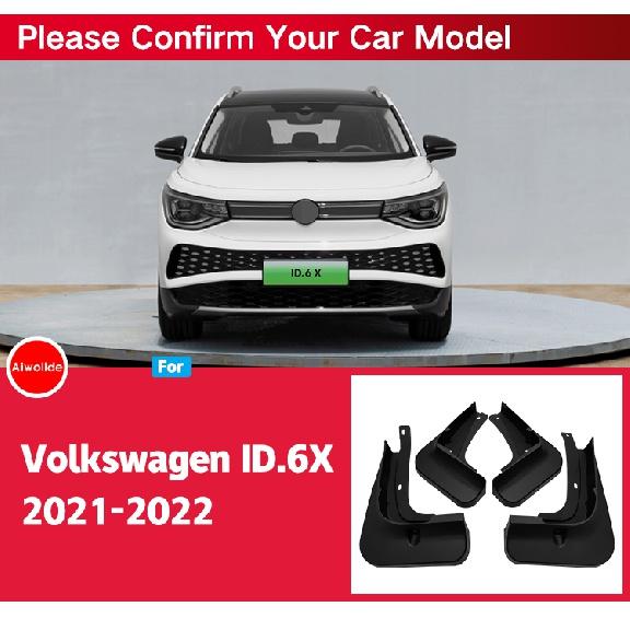 Car Fender Mud Flaps For Volkswagen ID.6 X VW ID6 ID 6 2022 Splash Guards MudFlaps Front Rear Mudguards Auto