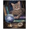 Full 5D Diy Diamond Painting Magic Cat Diamond Embroidery Full Lay Anime Cross Stitch Kits Home Decor Handmade Gift
