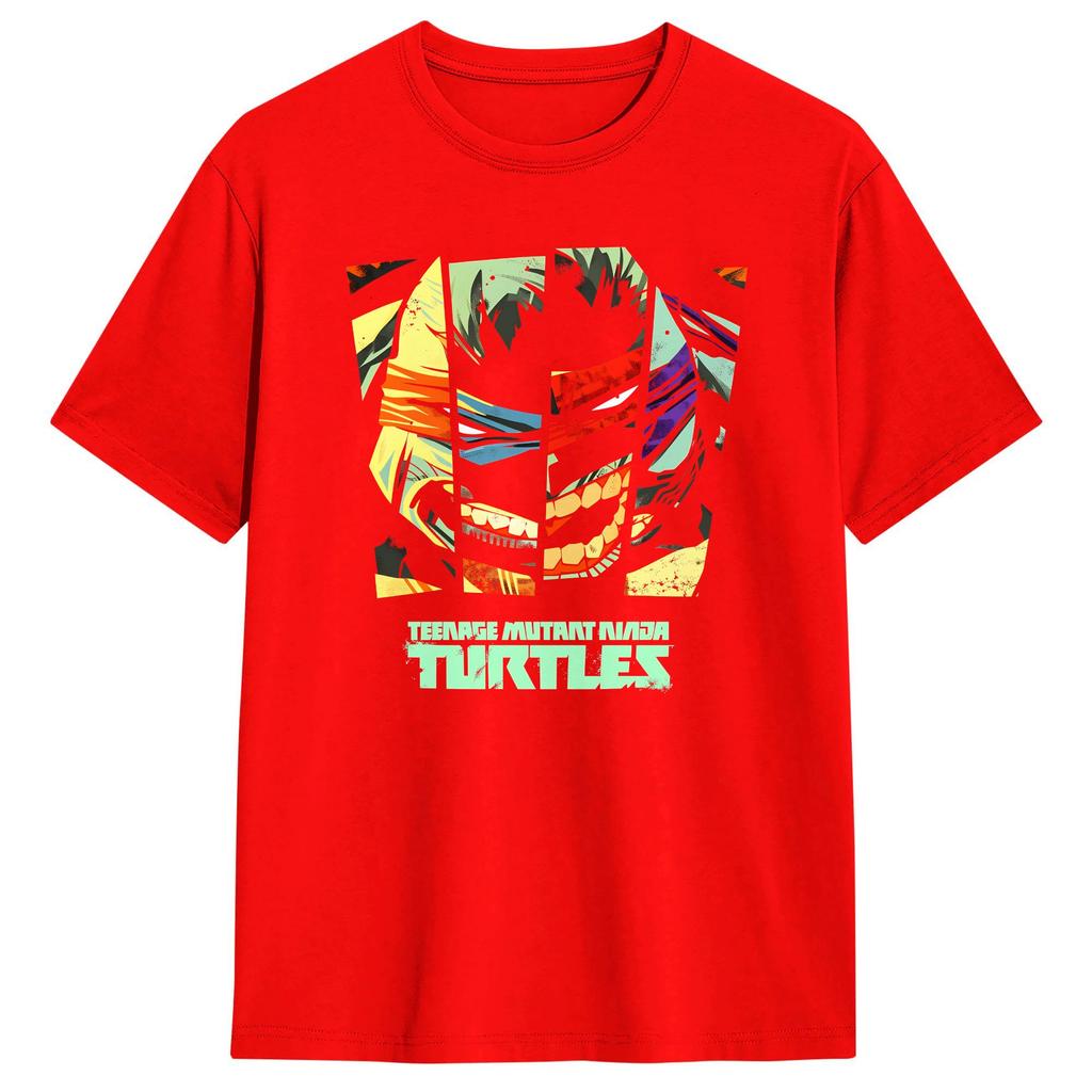 TMNT Face Strips Eastman TShirt Men Vintage TShirts Summer Breathable Harajuku Tee Shirt Cheap Oversized Tops