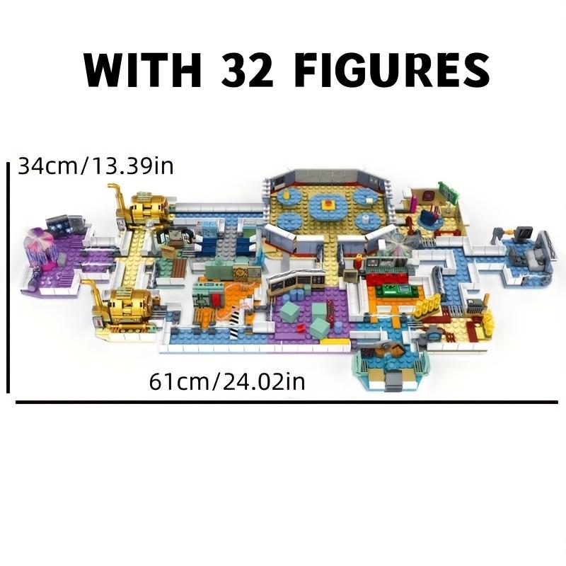 Космический оборотень, убийство, строительные блоки, наборы, призрак, игровая сцена, аниме, человеческая фигура, модель кирпичей, собранные игрушки, подарки для детей