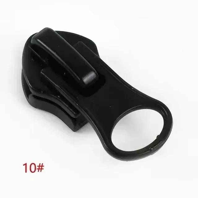 10-50 шт. 3# 5# 8# 10# Водонепроницаемые реверсивные слайдеры для нейлоновых молний, куртка, палатка, пуллер для молнии, головка, ремонт, швейные принадлежности