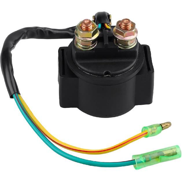 Starter Solenoid Relay For Honda TRX250 250Ex Recon 250 Fourtrax 300 350 Honda 400Ex / Kawasaki KZ440 KZ250 LTD Ducster KLT200 KZ400 250 550 650 700