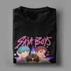 SAJA Boys Jinu Mystery Abby Romance Baby Kpop Demon Hunters T Shirt Summer Fashion T Shirts Men Cotton Crew Neck Oversize Tops
