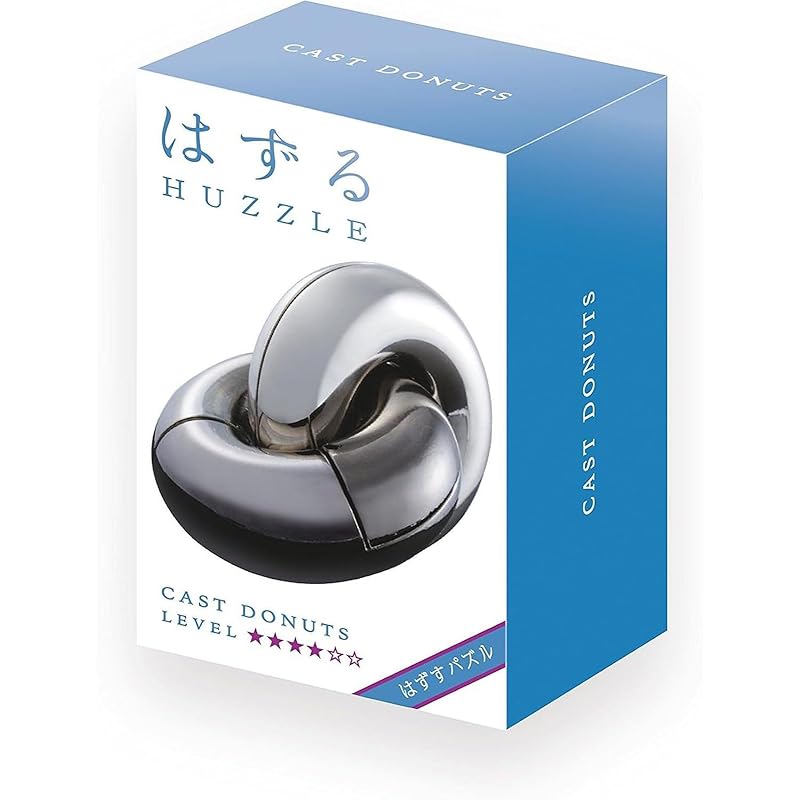 Hanayama CAST DONUTS Головоломка на извлечение [Уровень сложности 4]