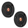 2pcs 2" 4Ohm 4 Ohm  30W Silk Film Dome Tweeter Treble Speaker Car Loudspeakers
