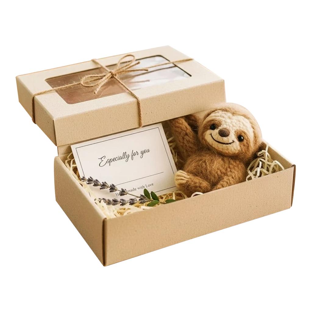 Ленивец Зеркало заднего вида Крючком Автомобильное украшение