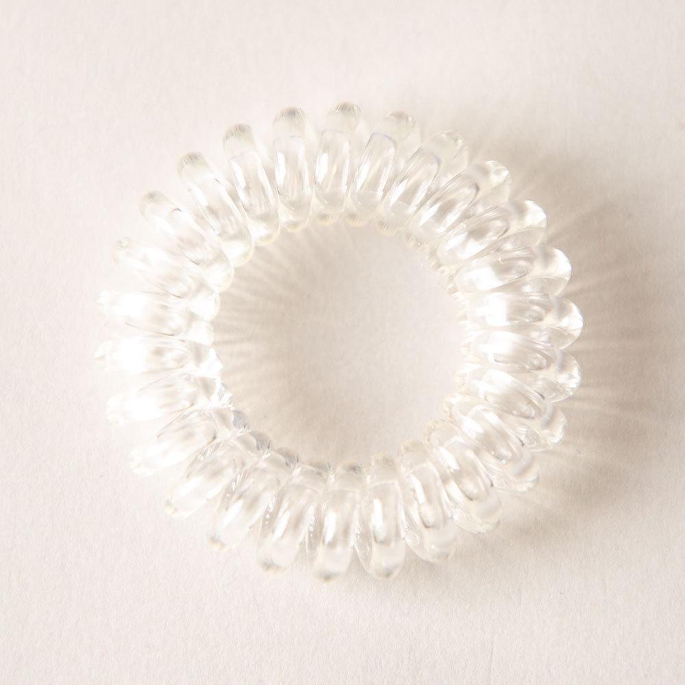 Korean Style Elastic Hair Bands: 40 Transparent Colors, Soft & Seamless Hair Accessories