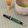 Sailor Fountain World Tea Tea 21K Medium Pen, Time, Ceremony, Matcha, Gold, Large, Nib, 11-3304-460