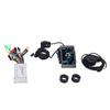 Electric Bike Controller Kit 17A Sine Wave Brushless Motor Controller T5S LCD Display Meter 130X Thu