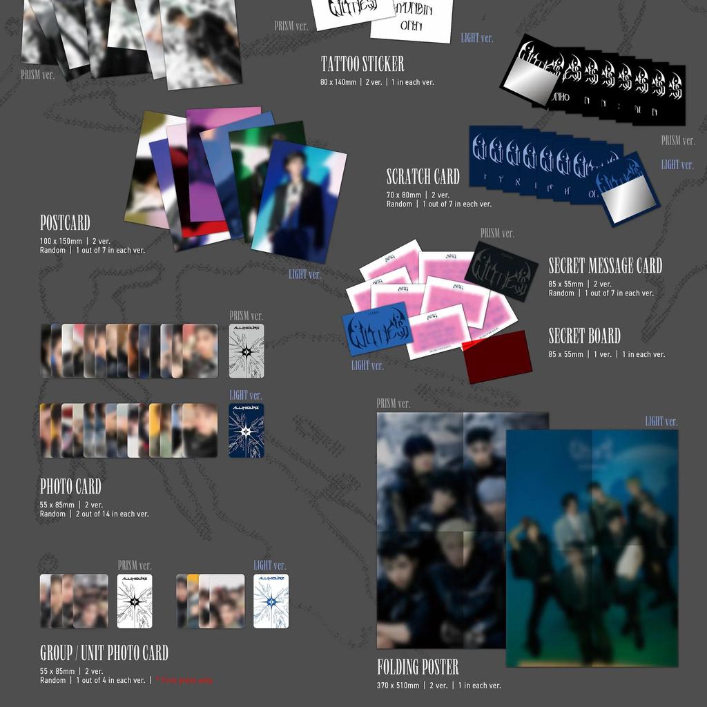 АТЛАС - ВСЕ(ЧАС)НАШ [СВИДЕТЕЛЬ] 2-й Мини-альбом (Версии PRISM & LIGHT)