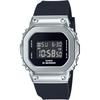 Casio G-Shock GM-S5600U-1JF Женские часы среднего размера с металлическим покрытием Серебристые