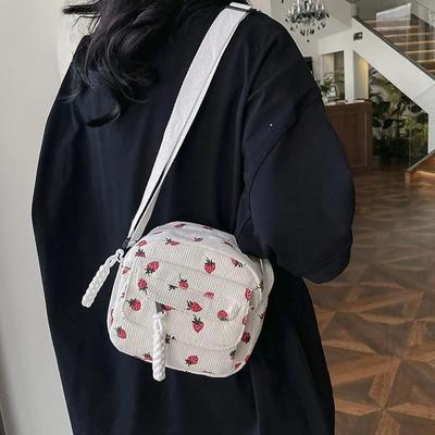 Сумка Strawberry Сумки через плечо Модные сумки Messenger Дизайнерская роскошная сумка для женщин Дорожная