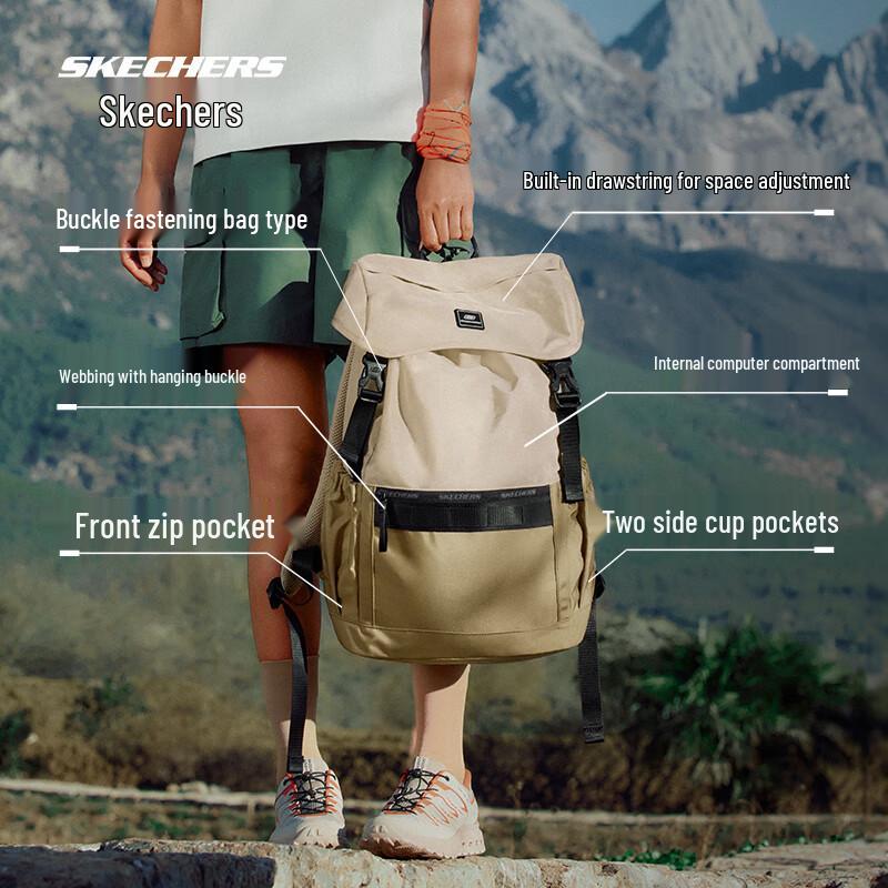 Skechers L324U038 Унисекс Рюкзак большой емкости