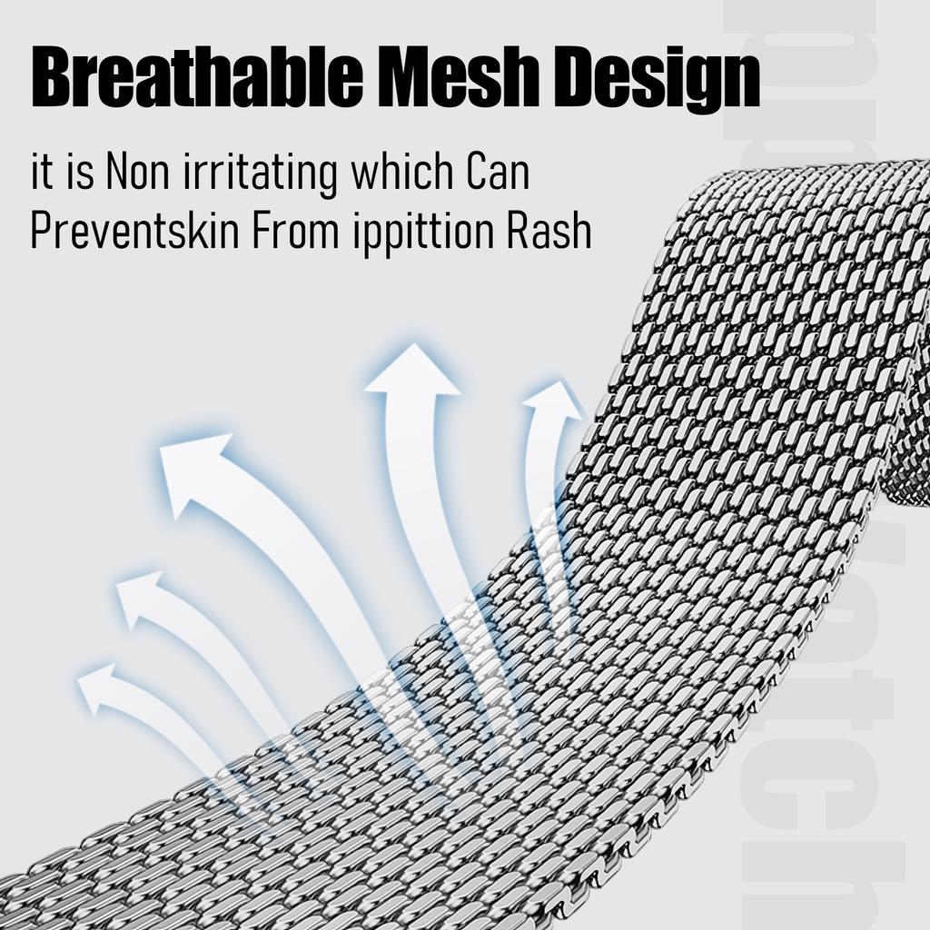 Milanese loop band For Samsung Galaxy Watch 8 8 classic Strap 44mm 40mm 46mm Metal Bracelet correa Galaxy Watch ultra 2025 47mm