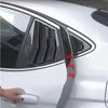 Furulu Для Toyota Camry 2025 2026 Вентиляционное окно с имитацией карбона Козырек-жалюзи Накладка