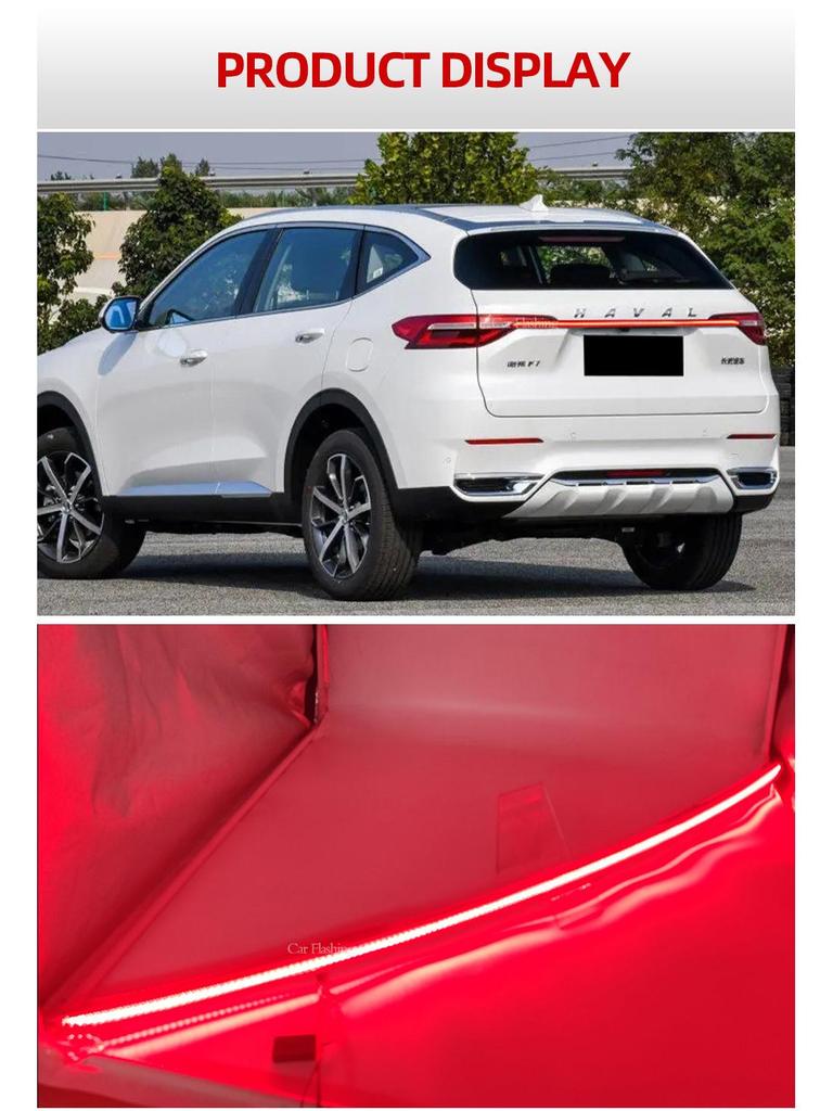 Задний фонарь и светодиодный указатель поворота в крышке багажника, стоп-сигнал для Haval F7/F7x