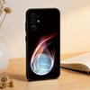 Volleyball Painted Phone Case Black Silicone Soft For Samsung S25,S24,S21,S22,S23,S30,Ultra,S20,Plus,Fe,Lite