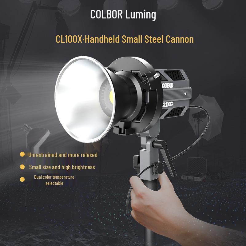 8Colbor CL100X Двухцветный светодиодный фото свет для студийного видео