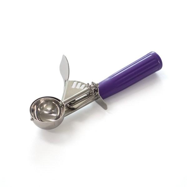 Stainless Steel Ice Cream Scoop, No. 40 Purple, 1 Piece, Korean Popular Tableware