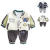 Kids Casual Long-Sleeve Set, Comfortable Daily Wear Outfits