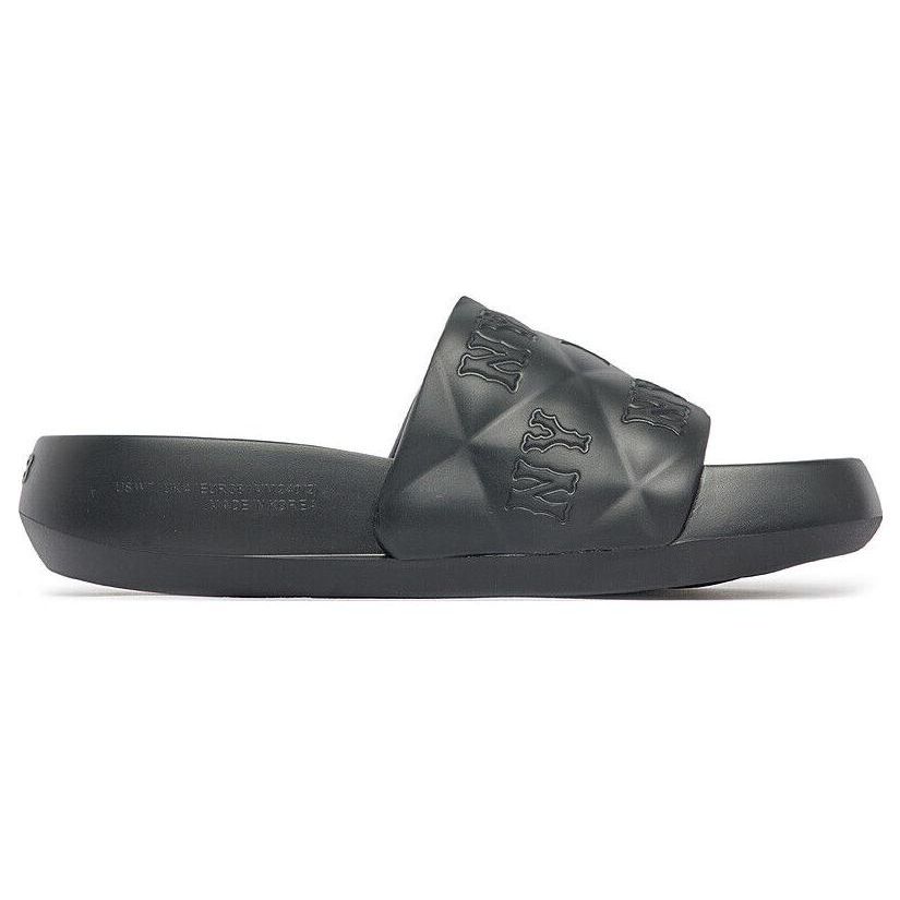Шлепанцы MLB Chunky Bouncer New York Yankees Нескользящие Прочные Шлепанцы-Слайдеры Унисекс Обувь Черный 3ALPFBS33-50BKS