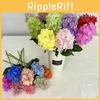 Realistic Hydrangea Artificial Flower Soft Silicone For Event Styling Home Office Decor