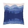 Custom Mountain Forest Natural Landscapes Pillow Case Living Room Decoration Modern Outdoor Cushions Square Pillowcase