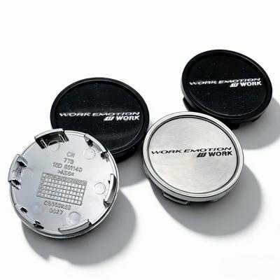 4 шт. JDM W WORK Emotion Логотип Эмблема Центральные Колпачки на Диски Автомобиля 58MM Зажимы 53MM Диски Колпак Ступицы Колпачки Ступицы Пылезащитный Чехол Автоаксессуары