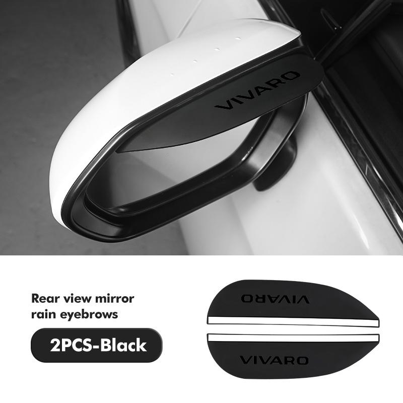 Car Sun Visor Rearview Mirror Rain Eyebrow Shield Stickers For Opel Astra G H J K F Corsa D Zafira B Insignia Mokka Regal YC4