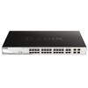D-Link Smart Switch 24 Gigabit Ports PoE + 4 SFP Combo-DGS-1210-24P/E