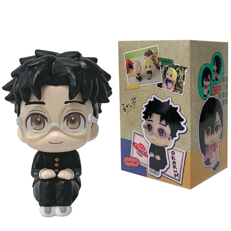Набор для пары: Чиби Аясе Момо / Окарун с большой головой - Аниме-мерчендайз из Dandadan | Подвижная модель-фигурка, Игрушка, Подарок