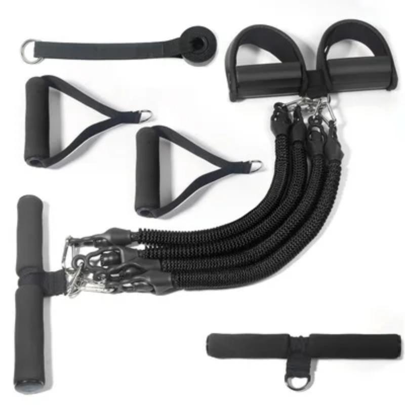 Фитнес Тяговый Педальный Тренажер для Дома Фитнес Упражнение Эспандер Активное Снижение Веса Тонкий Живот Йога Формирующий Тренажер