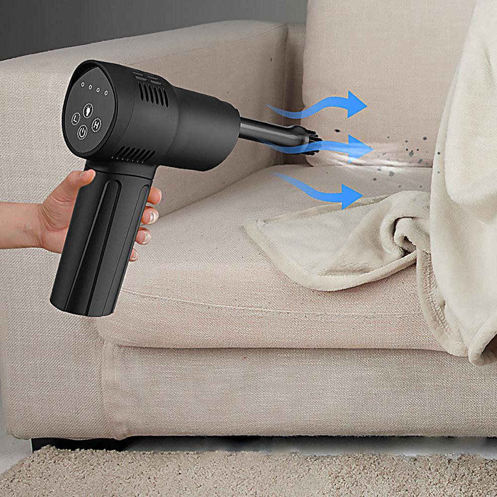 Электрический беспроводной беспроводной воздушный пылесос, пистолет для подачи сжатого воздуха, мини-пылесос для очистки камеры, клавиатуры компьютера