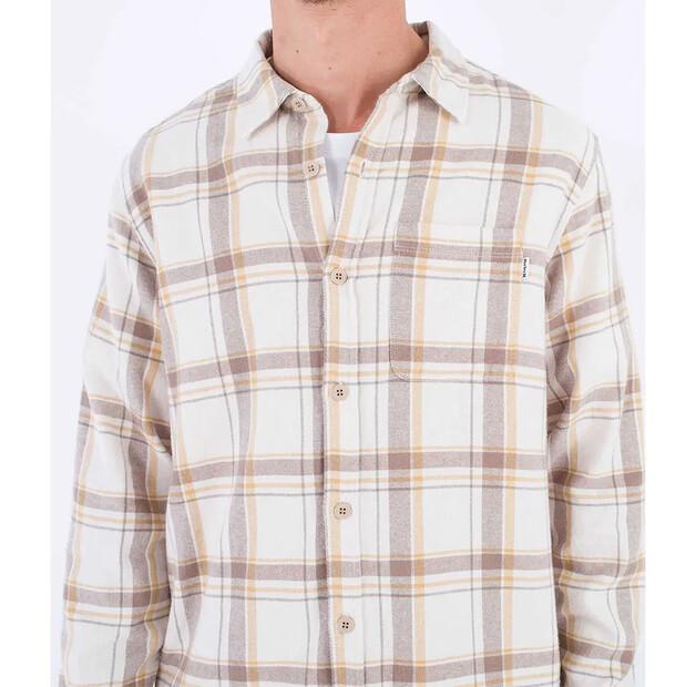 Hurley Portland Organic рубашка с длинным рукавом