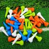 30Pcs Mushroom Head Golf Tees Ball Holder Portable Golf Training Tool Golf Practice Tees for Backyard Beginners