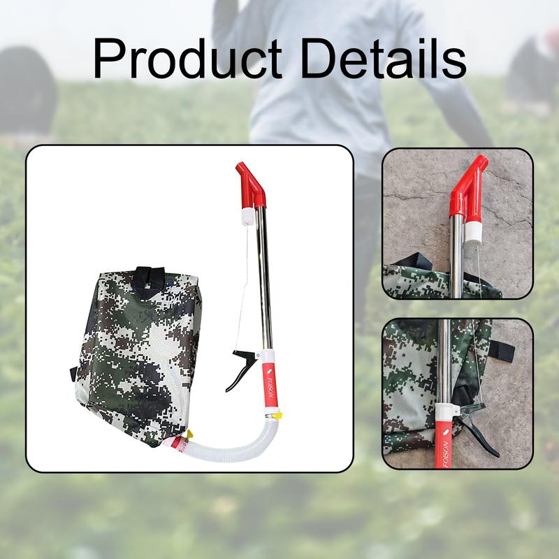 Fertilizer Spreader Efficient With Knapsack Ergonomic Handle Design Manure Spreader For Vegetables Garden Lawn Agricultural Farm
