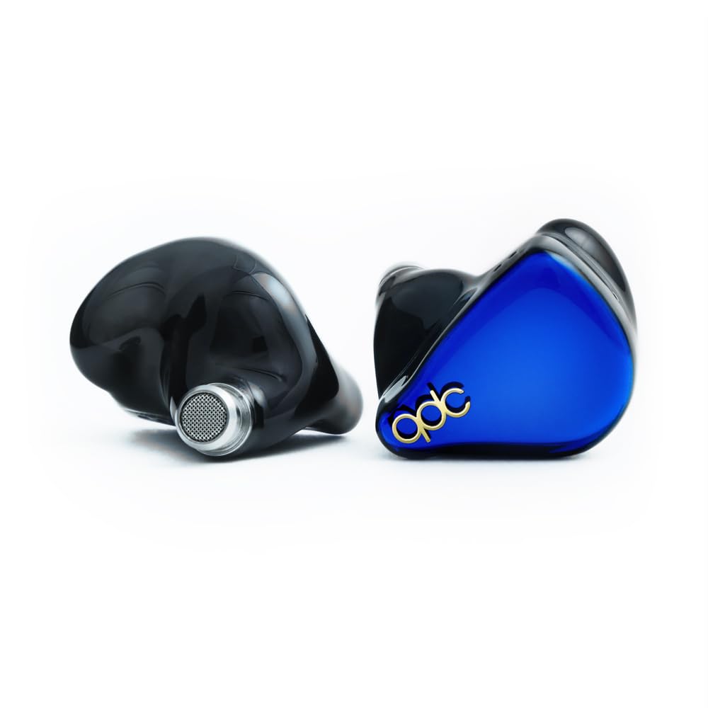 QDC SUPERIOR Azure Blue с 10-миллиметровым одиночным динамическим коаксиальным двойным магнитным контуром, двухполостной структурой, разъемом IEM2pin, высоким разрешением