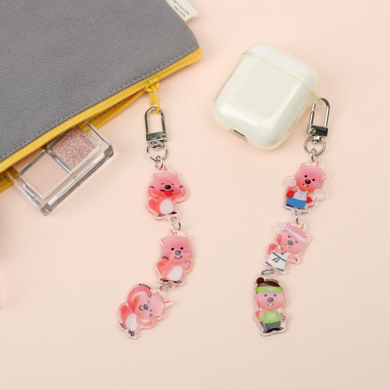 Zanmanrupi mobile acrylic keyring (10 types)
