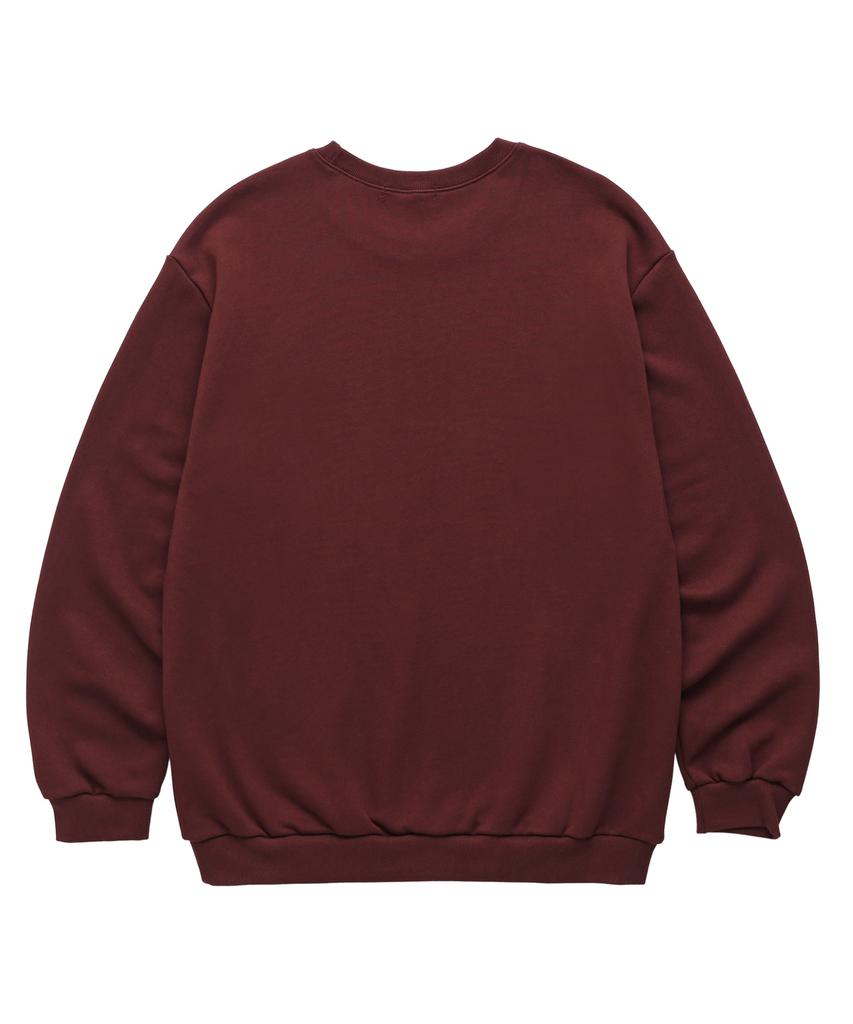 VANNWORKS Compose Sweatshirt (Mvls001) Burgundy (Type A)
