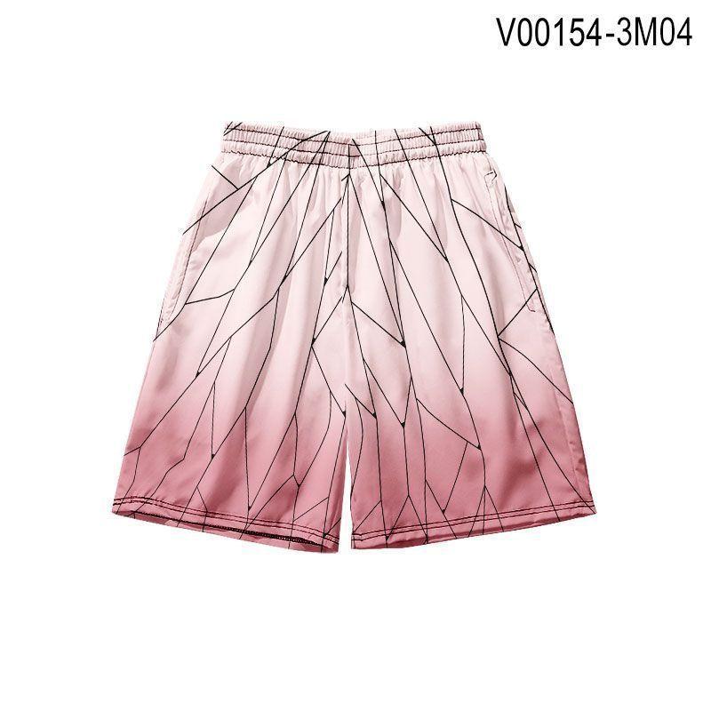 Косплей Аниме Клинок Рассекающий Демонов Школьные Шорты Косплей Камадо Тандзиро Нэдзуко Агацума Дзэницу Томиока Гию Пляжные Шорты с Принтом