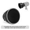 7-дюймовая   Стойка для Beauty Dish Стандартный Отражатель Рассеиватель Абажур Тарелка с 60 градусами   Соты и Рассеивающая Ткань для   Студийного Крепления