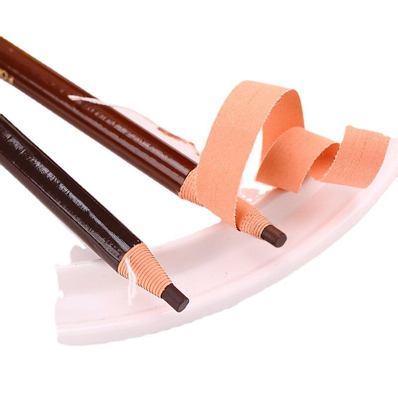 5 цветов карандаш для бровей водостойкий прочный не размазывающийся из натуральной древесины твердый стержень деревянный карандаш для бровей ручка для бровей золотая